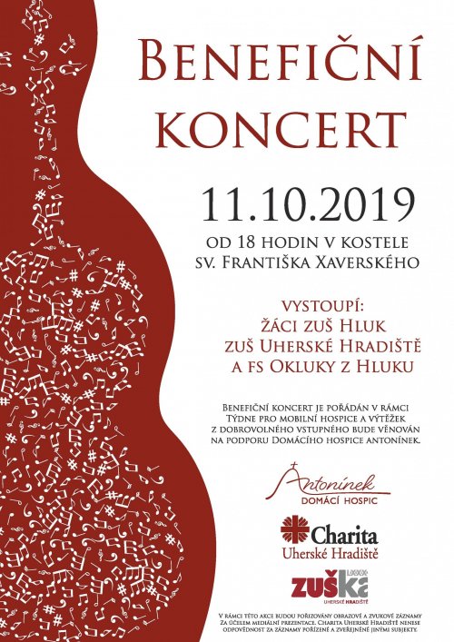 Pozvání na Benefiční koncert