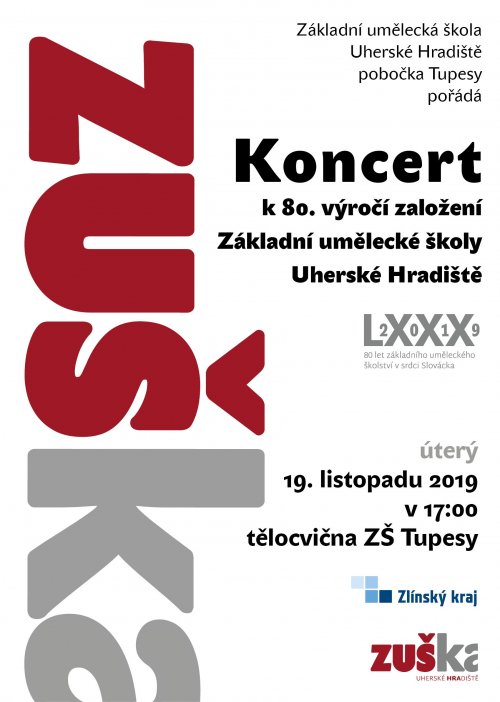 Koncert tupeské pobočky | k 80. výročí založení ZUŠky