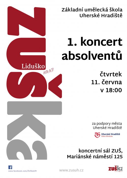 1. koncert absolventů